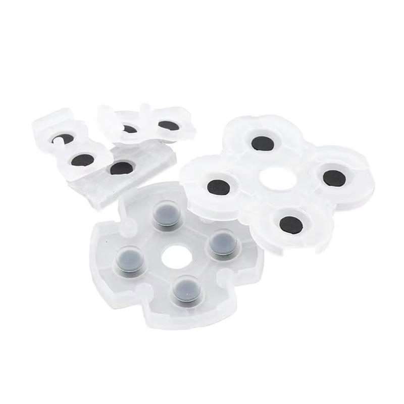 For PS4 10sets 1.0 Gamepad Conductive Rubber Button Soft Pad