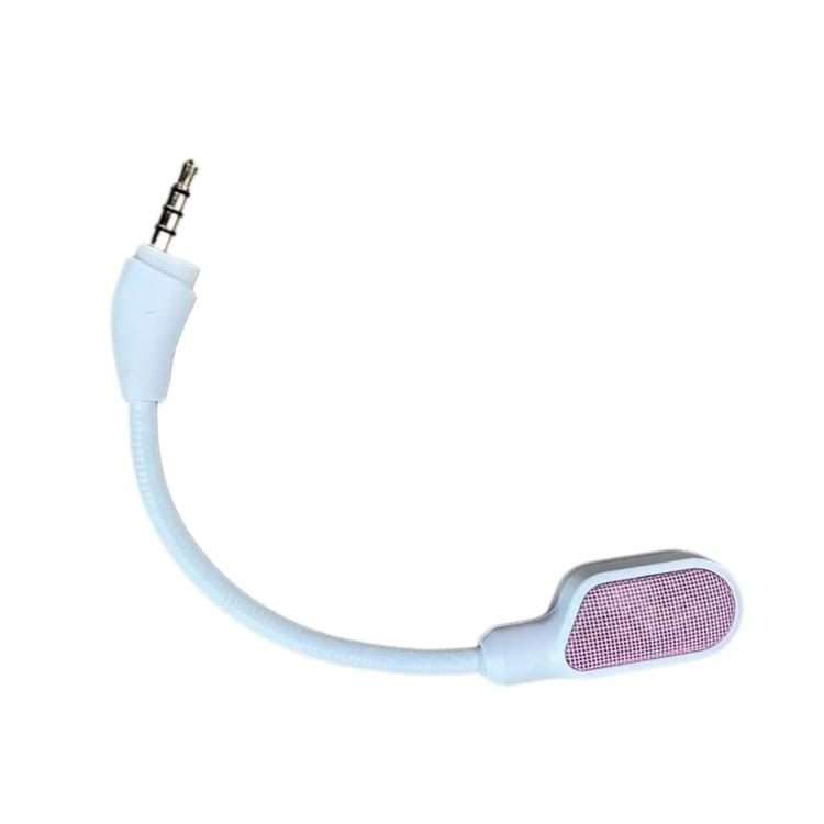 Microphone Boom for Kingston HyperX Cloud III Headset Replacement Mic(White Pink)