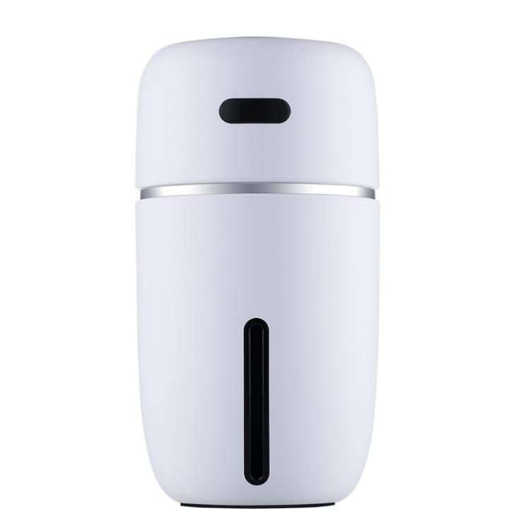 Mini USB Humidifier With Night Light Car Portable Home Office Large Fog Humidifier(White)