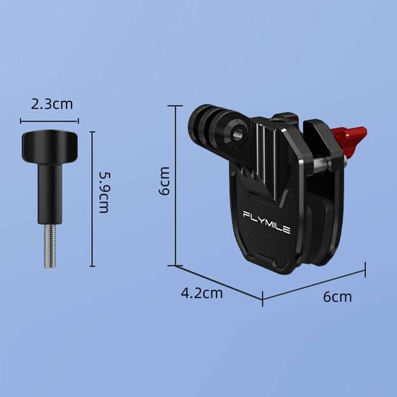Flymile Camera Motorcycle Windshield Bracket Mounting Clip(FLY058)