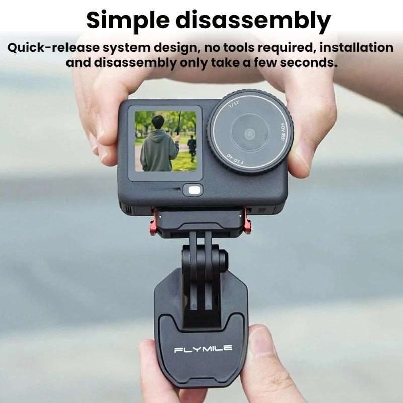 Flymile Camera Motorcycle Windshield Bracket Mounting Clip(FLY058)