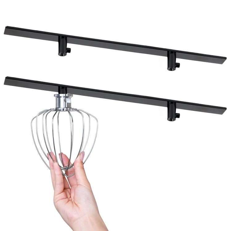 4pcs /Pack Hooks For KitchenAid Attachment to Neatly Store Mixer Accessories(Black)