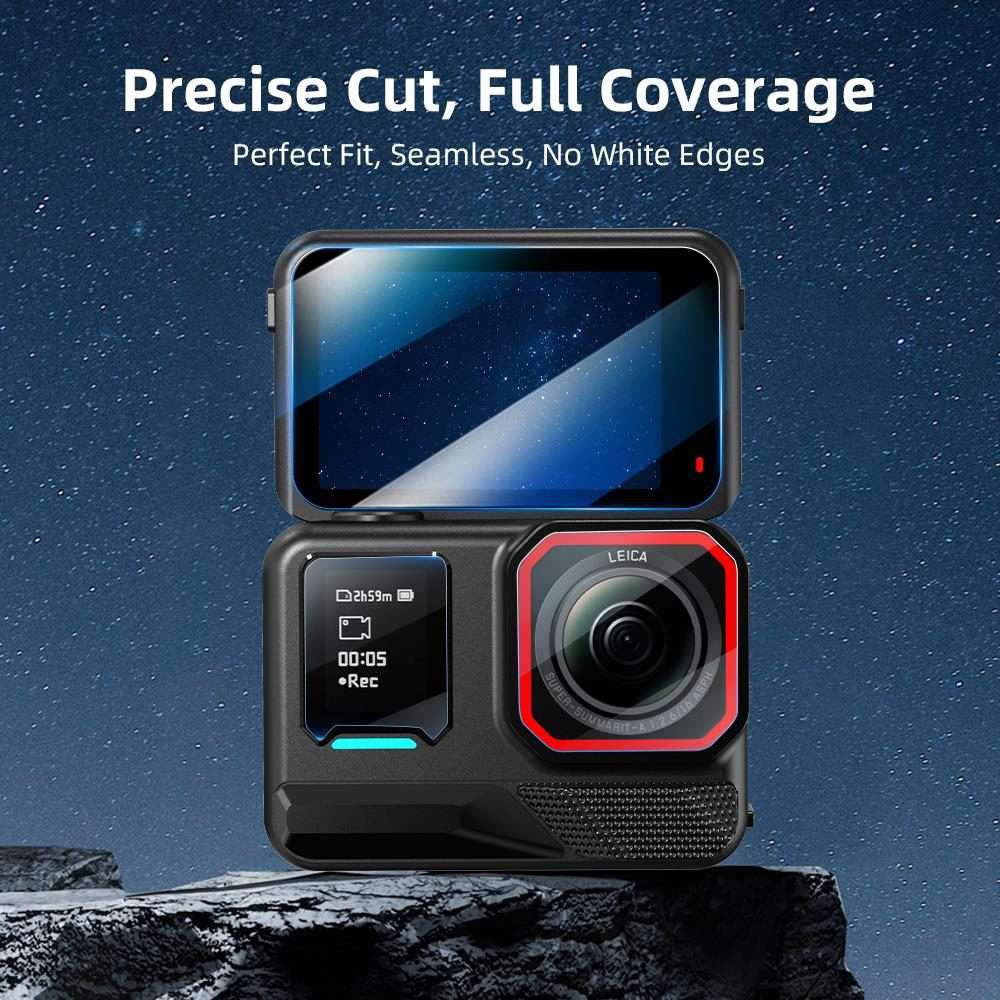 For Insta360 Ace Pro 2 Flymile Tempered Glass Screen Protector(1set)