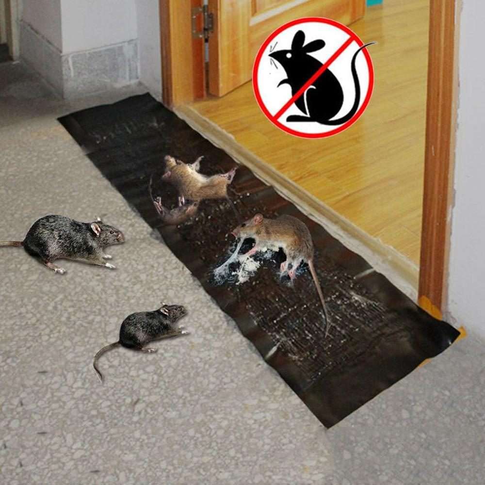 2 pcs Mouse Rodent Glue Rat Trap Board Mice Killer Length:1.2m