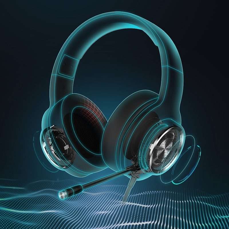 Edifier HECATE G4 Gaming Headeadphone Desktop Computer Listening Discrimination 7. ... (Black Red)
