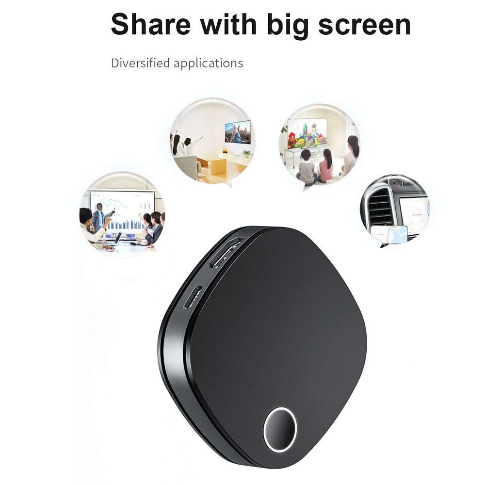 G54 TV Stick 4K HDR Wireless Display Receiver WiFi Dongle (Black)