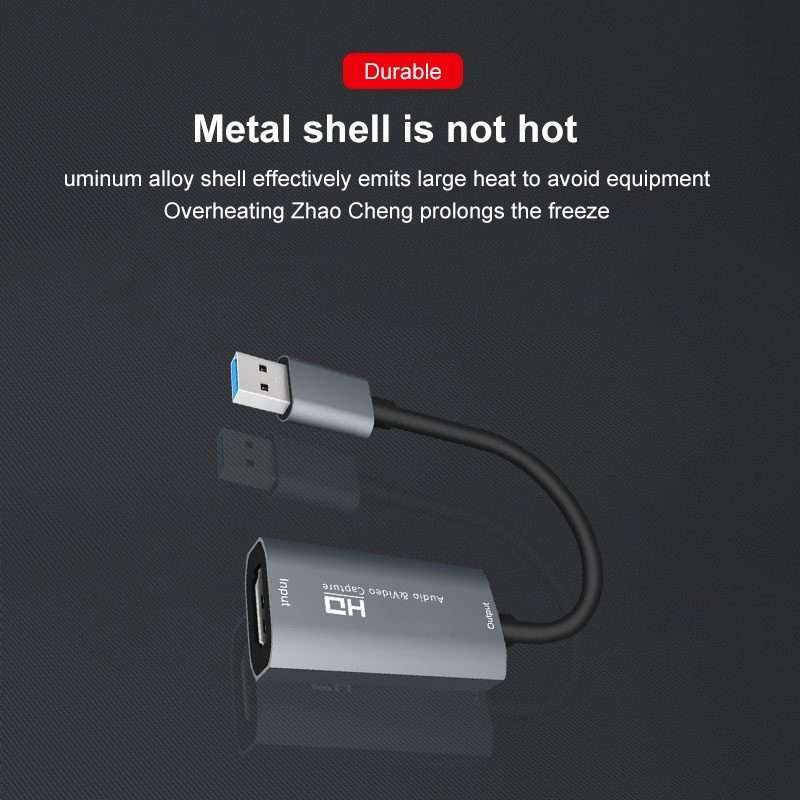 Z29 HDMI Female to USB 2.0 Male + Audio VideoCapture Box