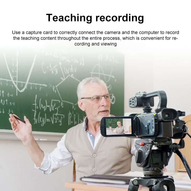 Z29A HDMI Female to USB-C / Type-C Male Video Audio Capture Box(Grey)