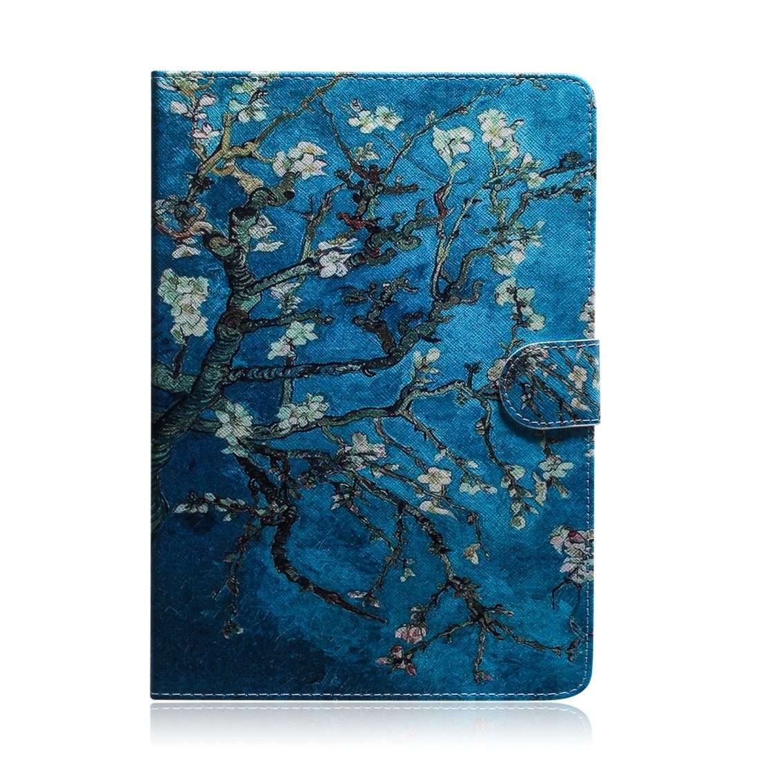 Apricot Blossom Pattern Horizontal Flip Leather Case for Huawei MediaPad M5 Lite 8 / Honor Tab 5,