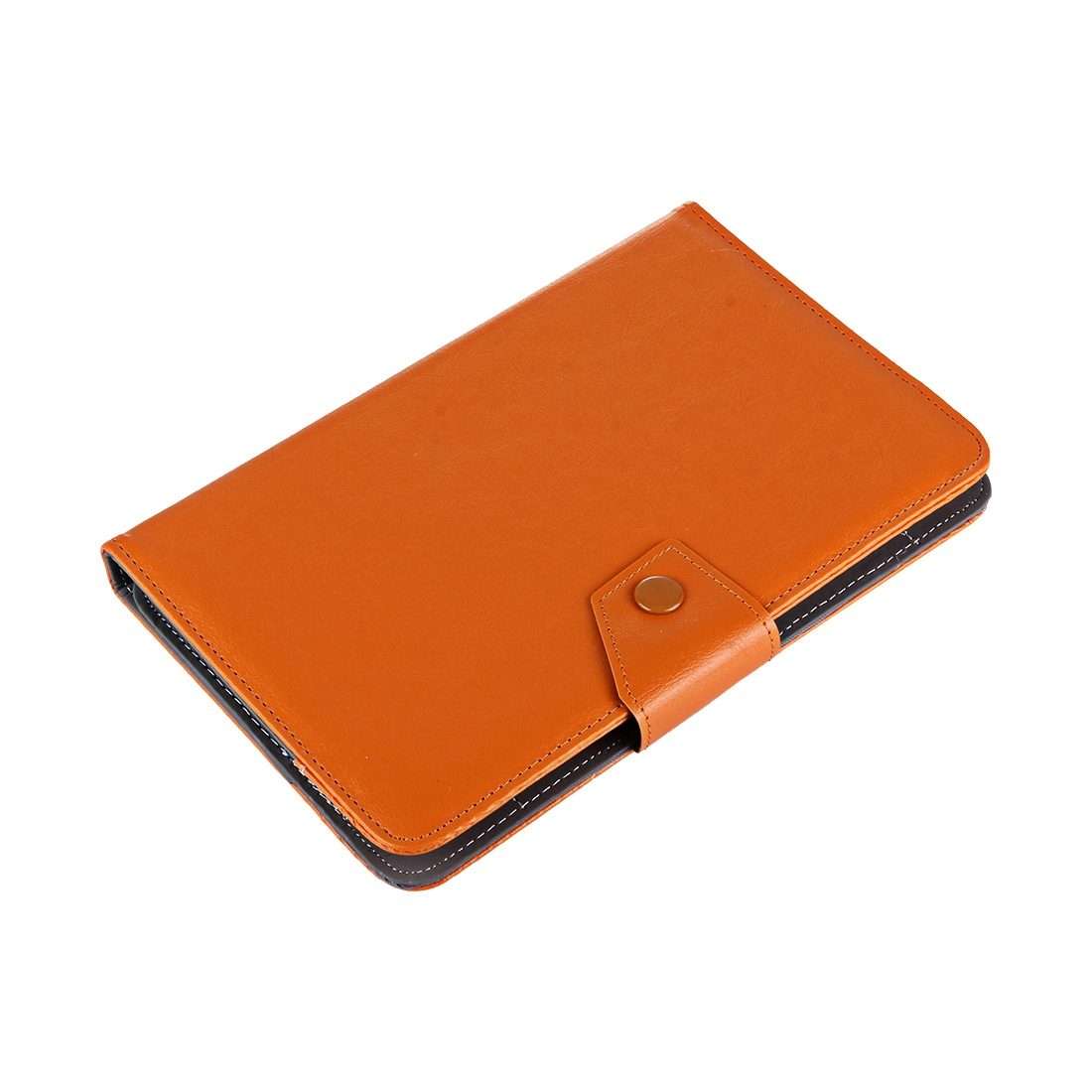 9 inch Tablets Leather Case Crazy Horse Texture Protective Case Shell with Holder for ... (Orange)