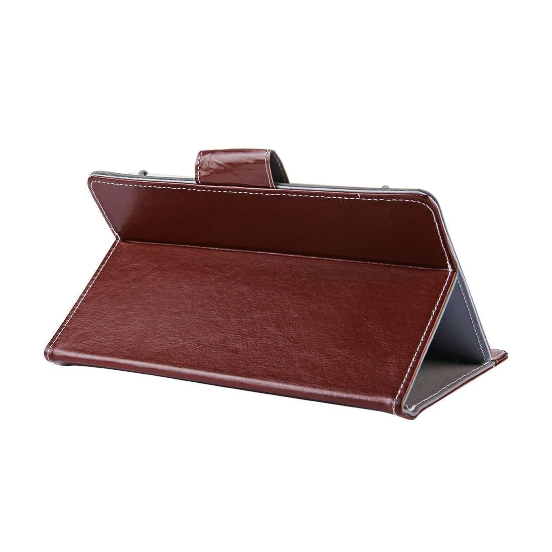 9 inch Tablets Leather Case Crazy Horse Texture Protective Case Shell with Holder for ... (Brown)