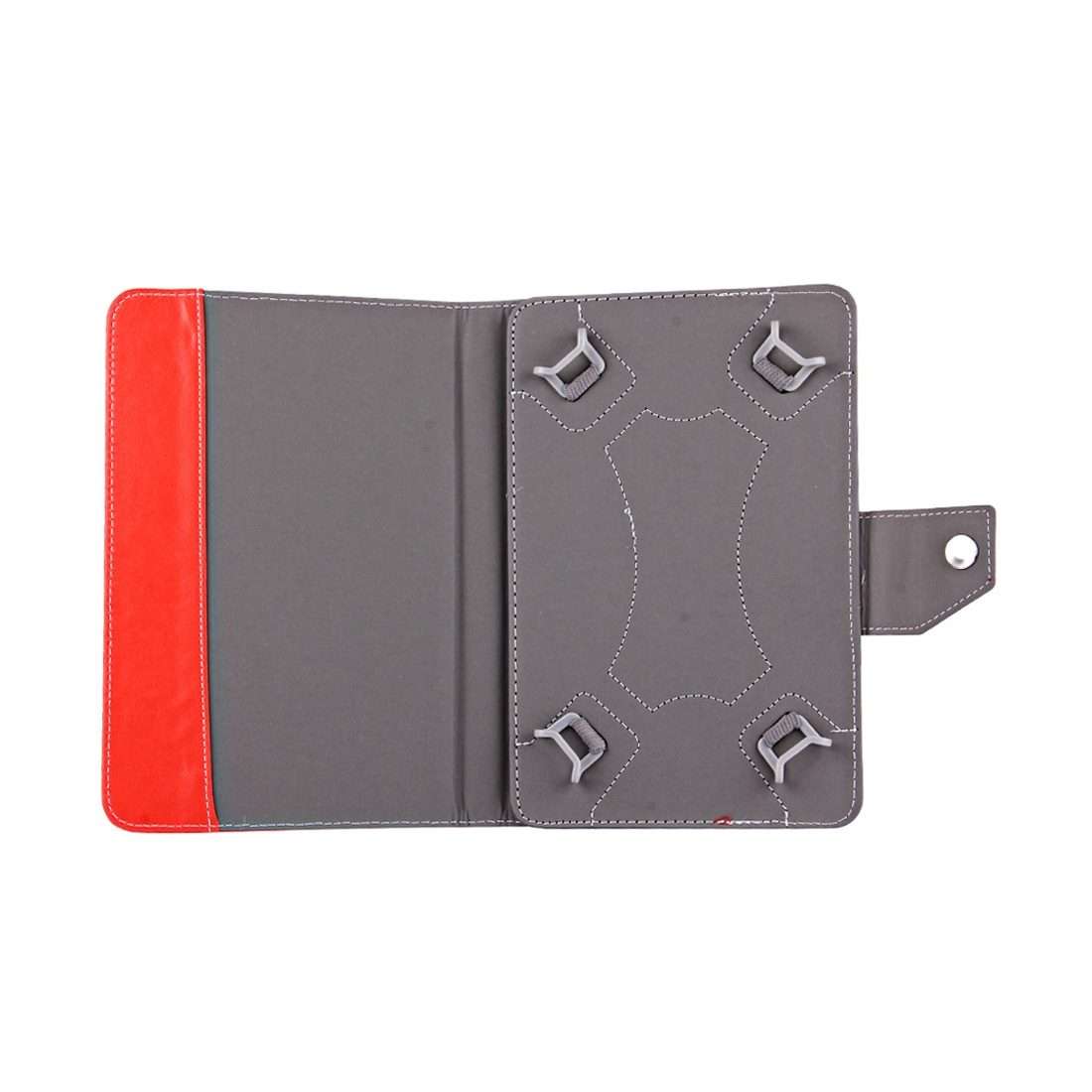 10 inch Tablets Leather Case Crazy Horse Texture Protective Case Shell with Holder for A ... (Red)