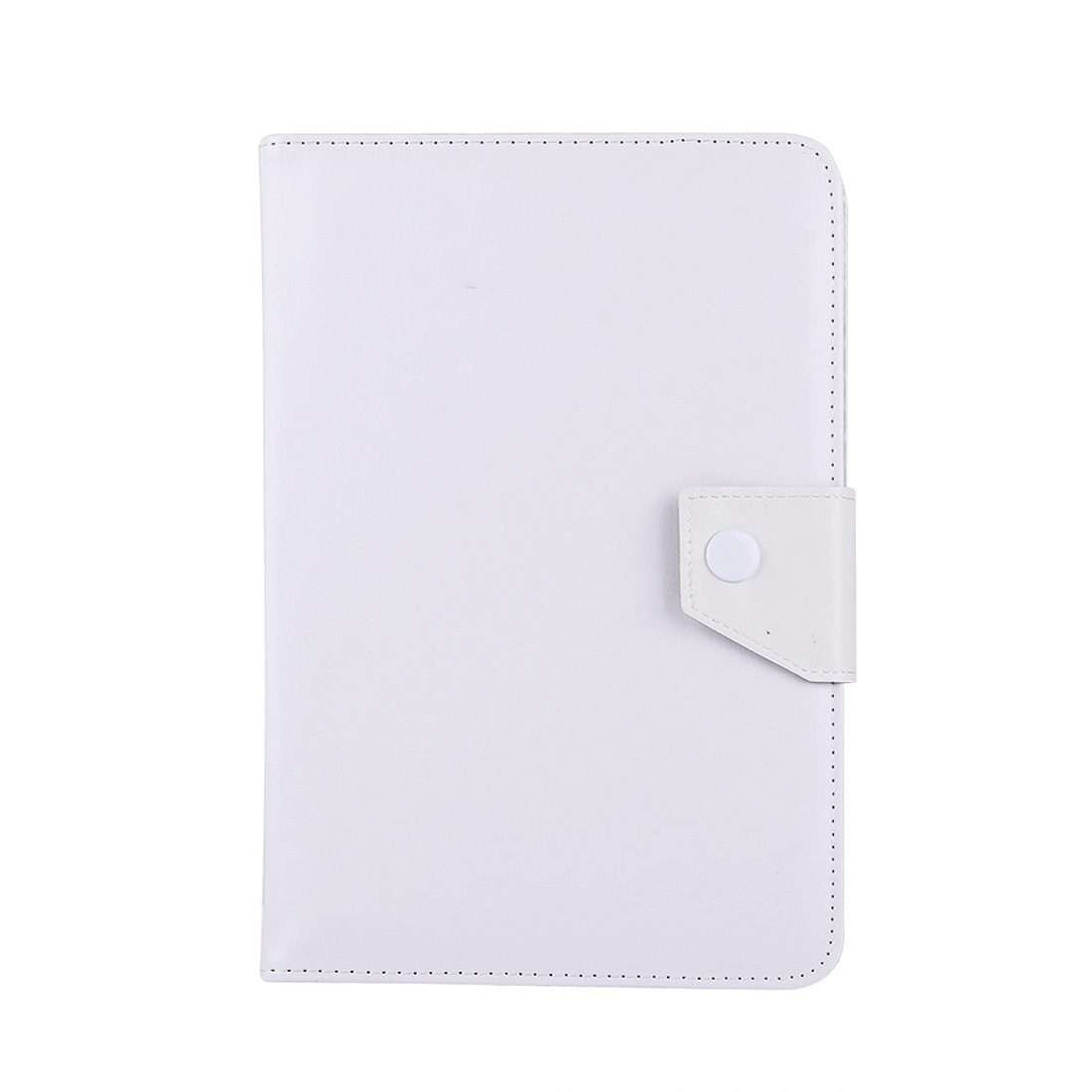 10 inch Tablets Leather Case Crazy Horse Texture Protective Case Shell with Holder for ... (White)