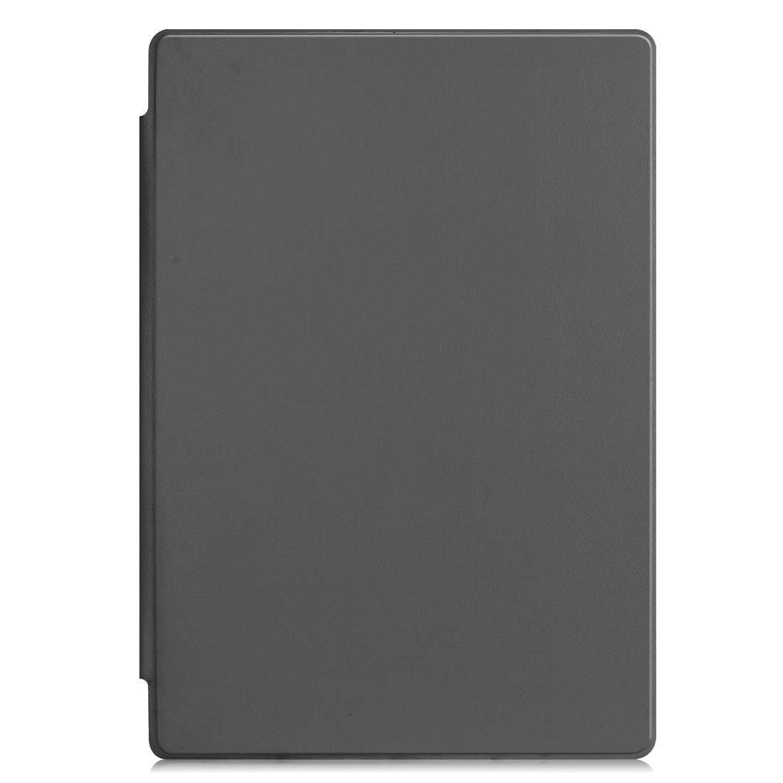 Custer Texture Horizontal Flip PU Leather Case for Microsoft Surface Pro 4 / 5 / 6 / 7 ... (Grey)