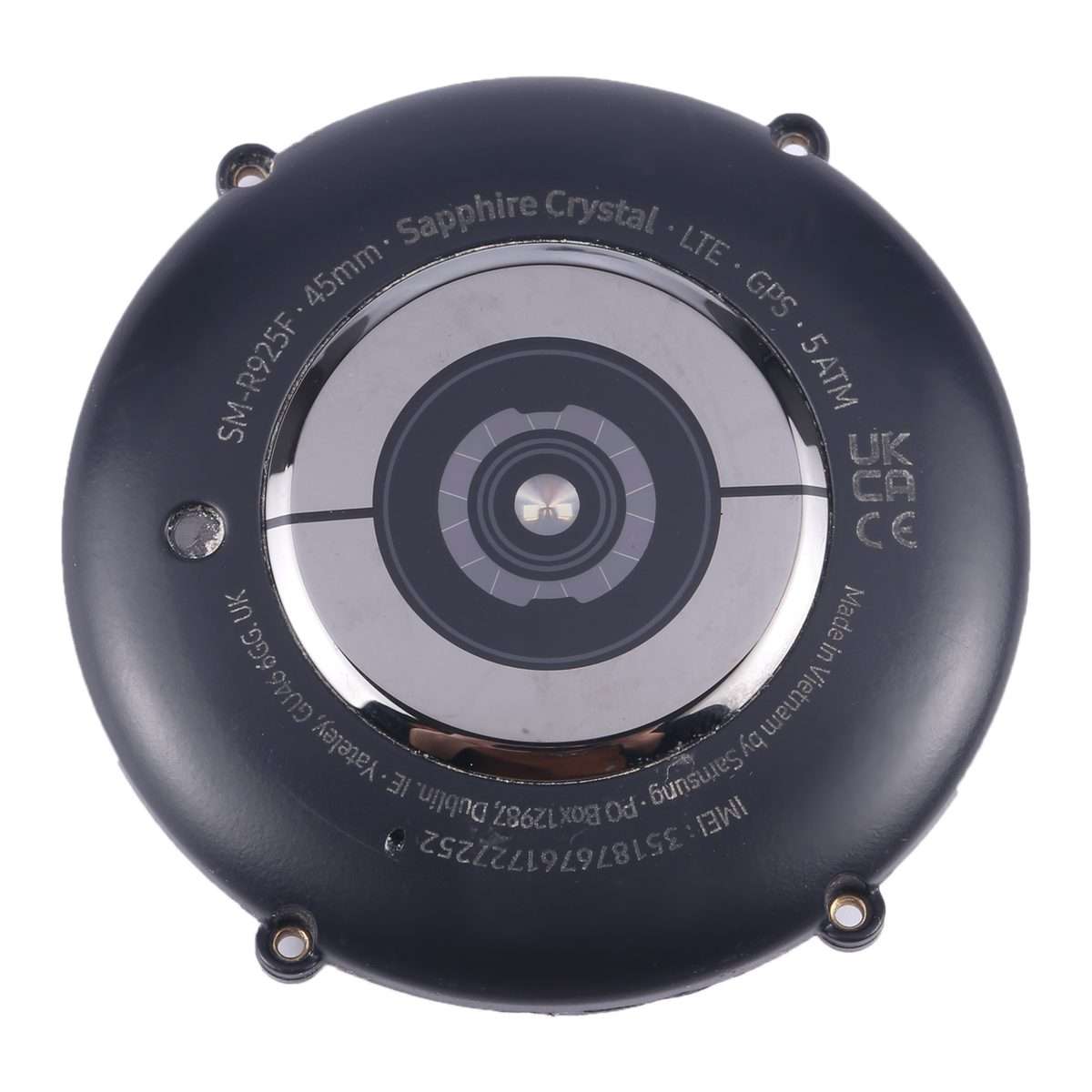 Original Back Cover Full Assembly For Samsung Galaxy Watch5 Pro 45mm SM-R920 (Black)