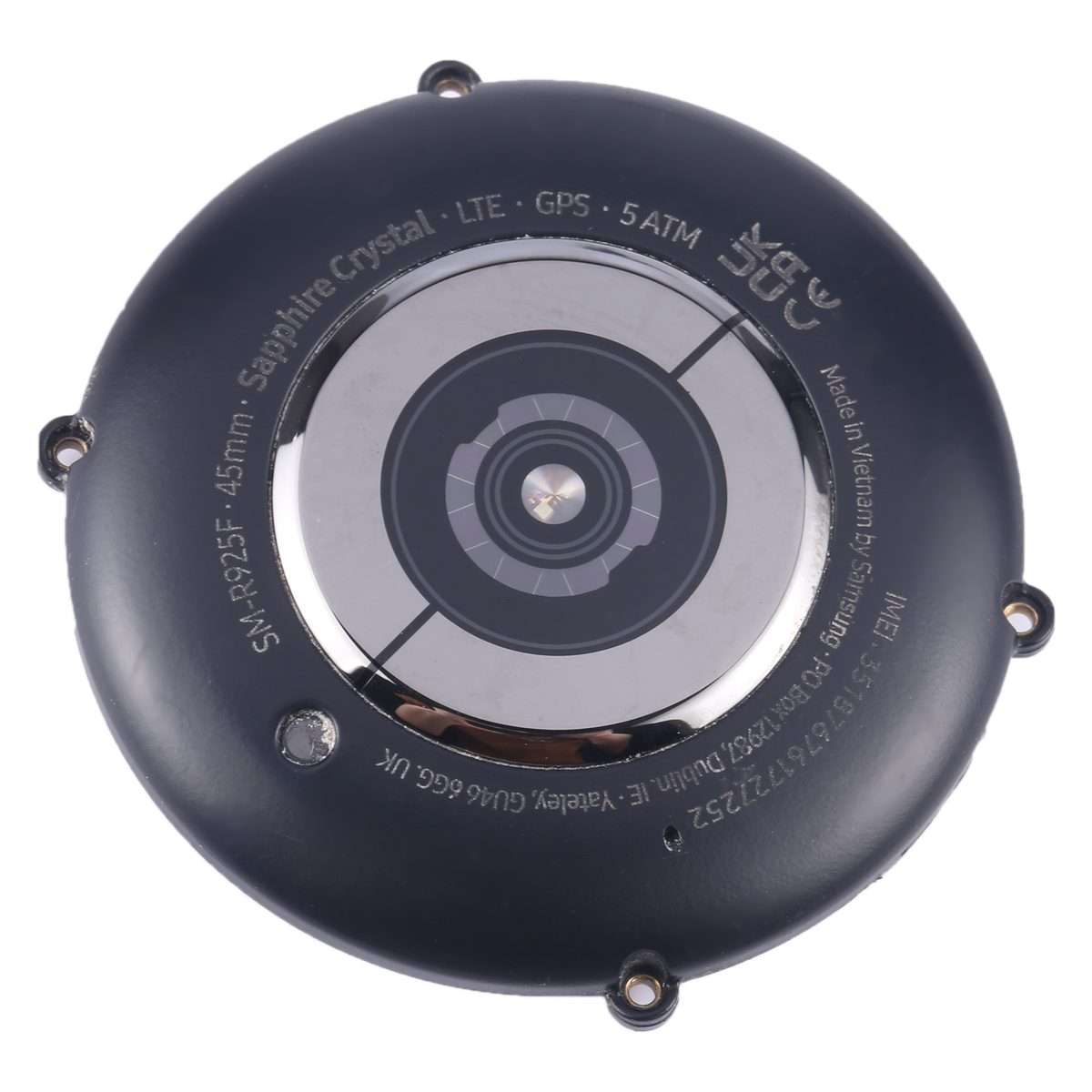 Original Back Cover Full Assembly For Samsung Galaxy Watch5 Pro 45mm SM-R920 (Black)