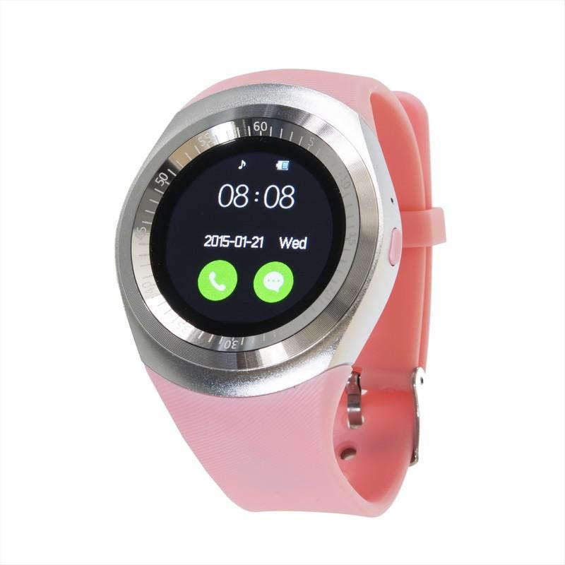 Y1S Pink Smart Watch