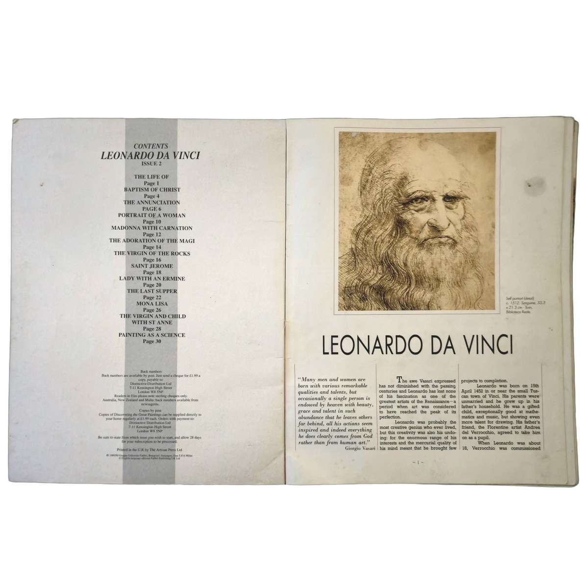 Discovering the Great Paintings: Leonardo da Vinci