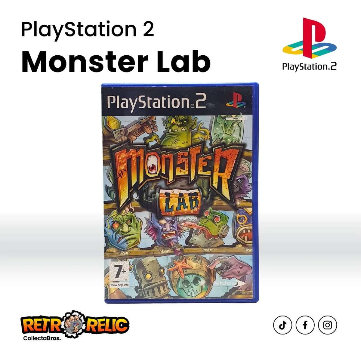 Monster Lab (PS2) videogame Complete