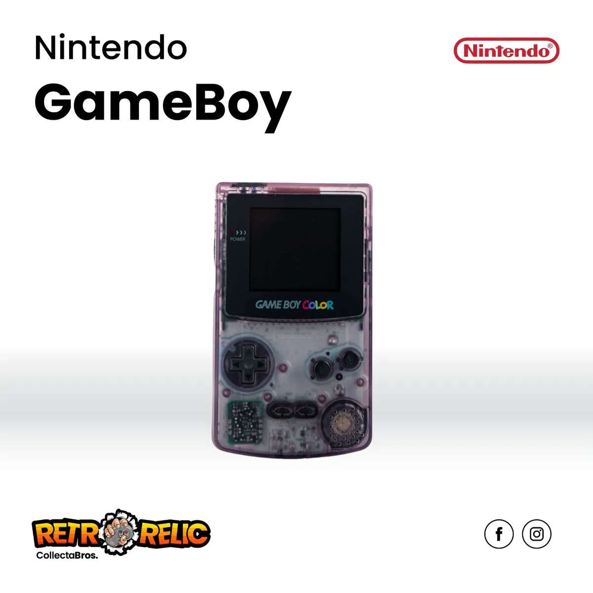Nintendo Game Boy Color CGB-001 - Atomic Purple