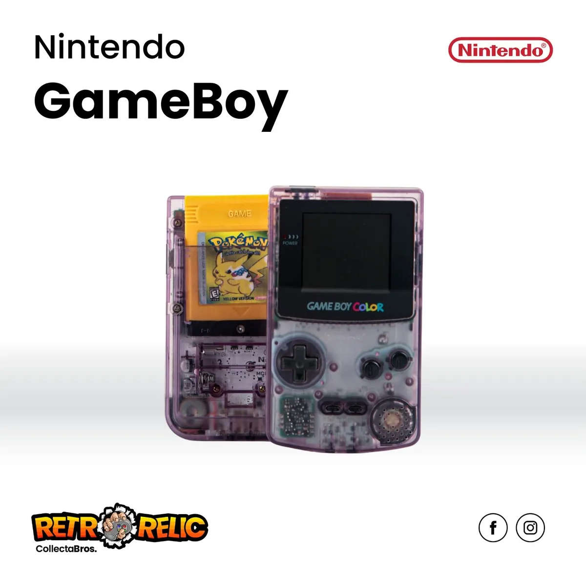 Nintendo Game Boy Color CGB-001 - Atomic Purple