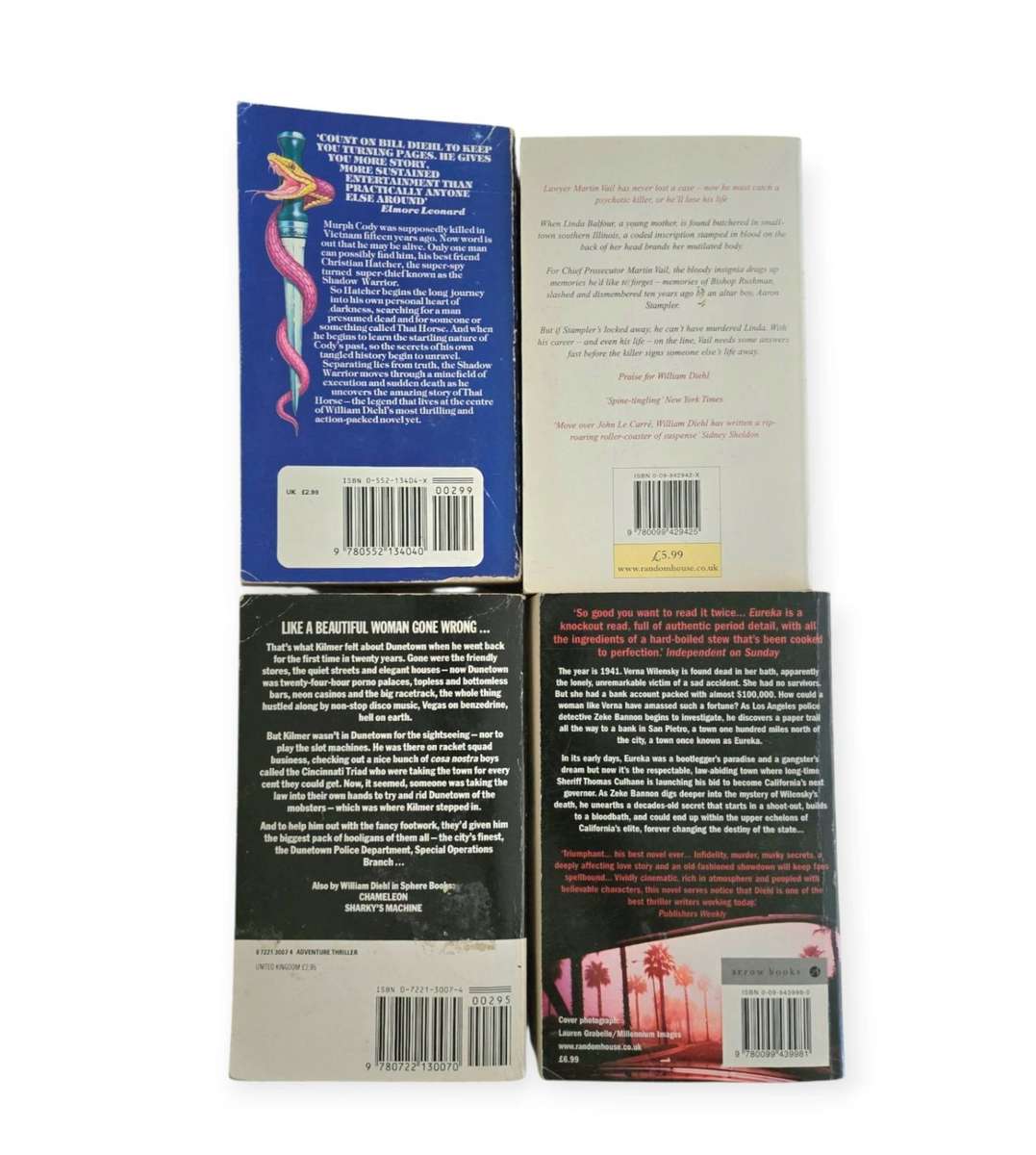 William Diehl Valuepack Bundle - 4 Books