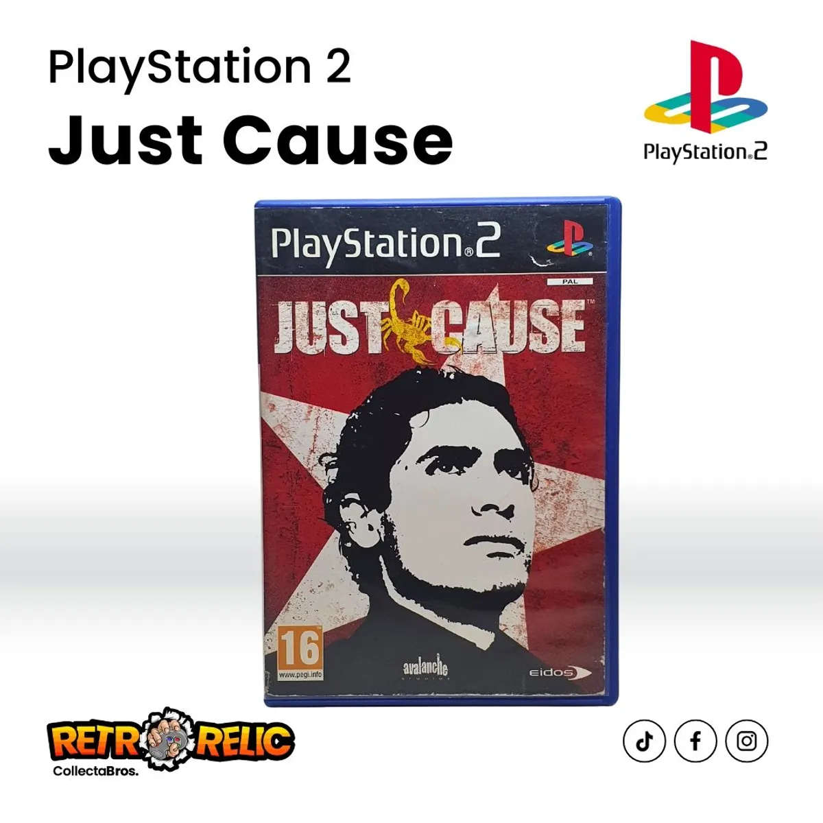 Just Cause PS2) videogame - Pre-Owned