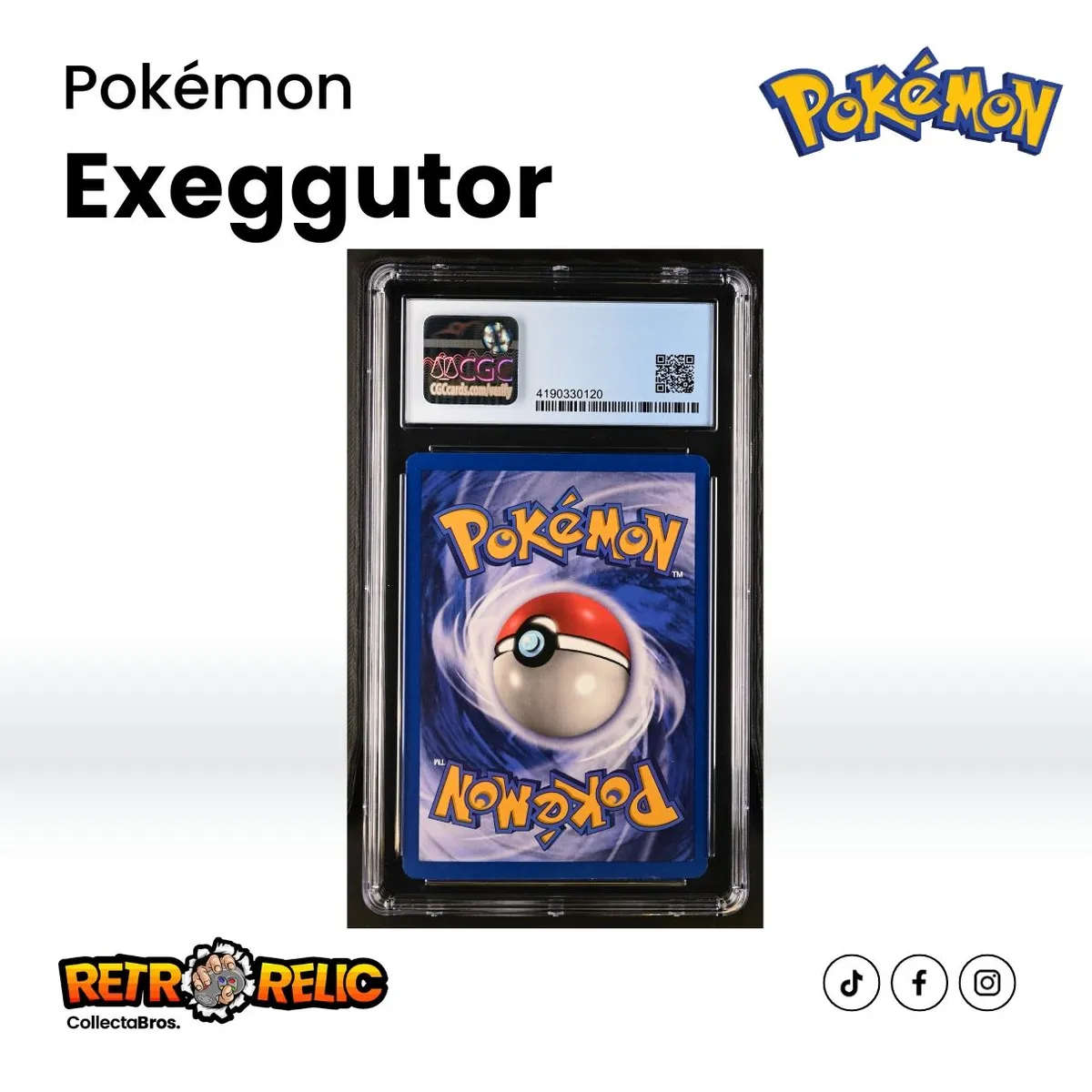 1999 1st Edition Exeggutor Pokémon Graded Card!