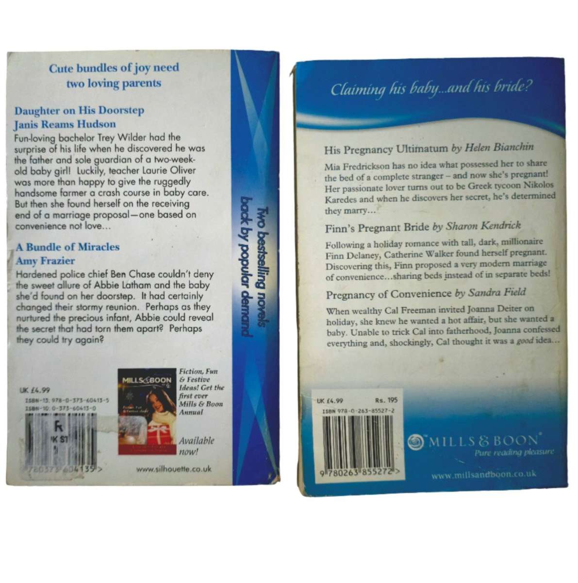 Mills & Boon Baby-themed 2-pack - Various
