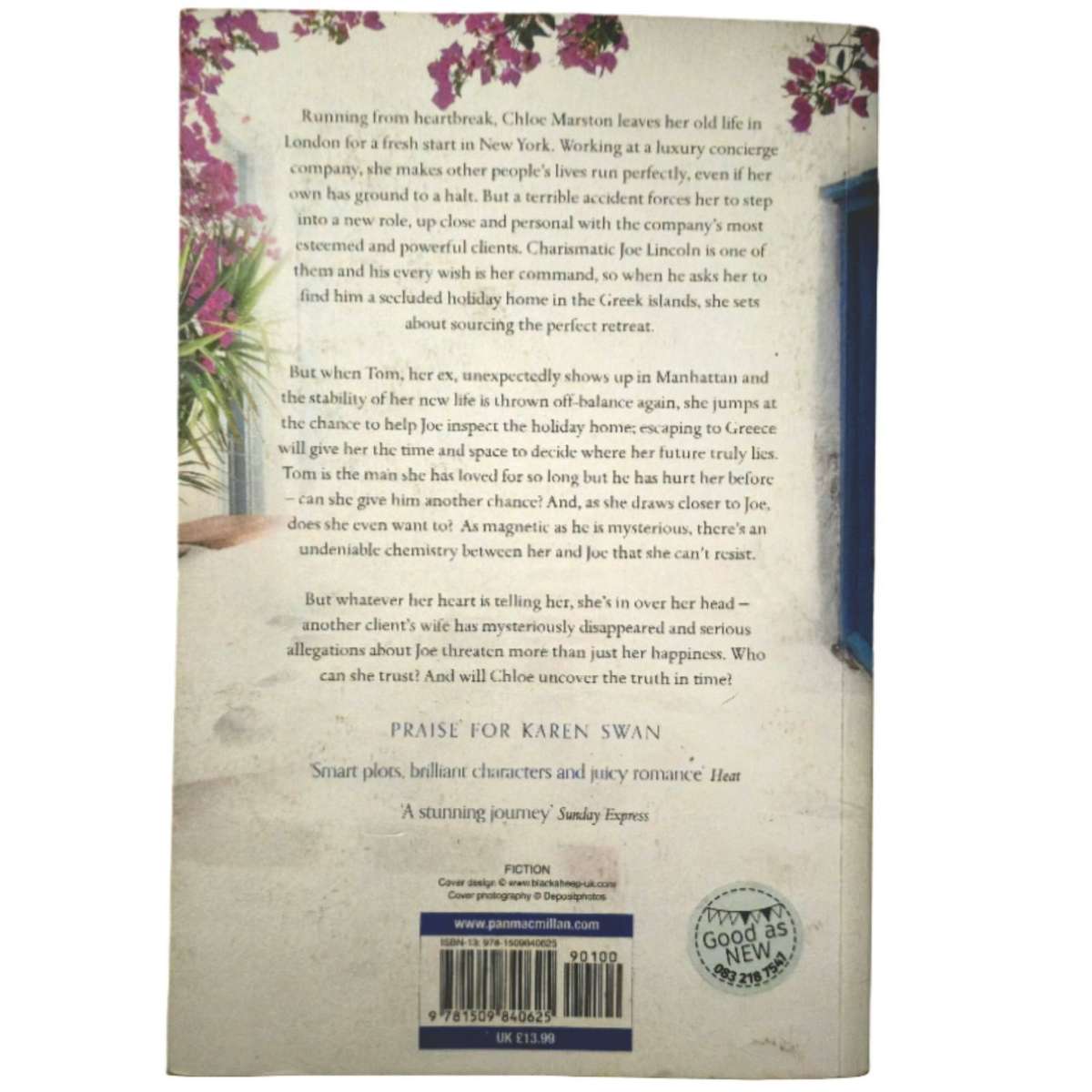 The Greek Escape - Karen Swan