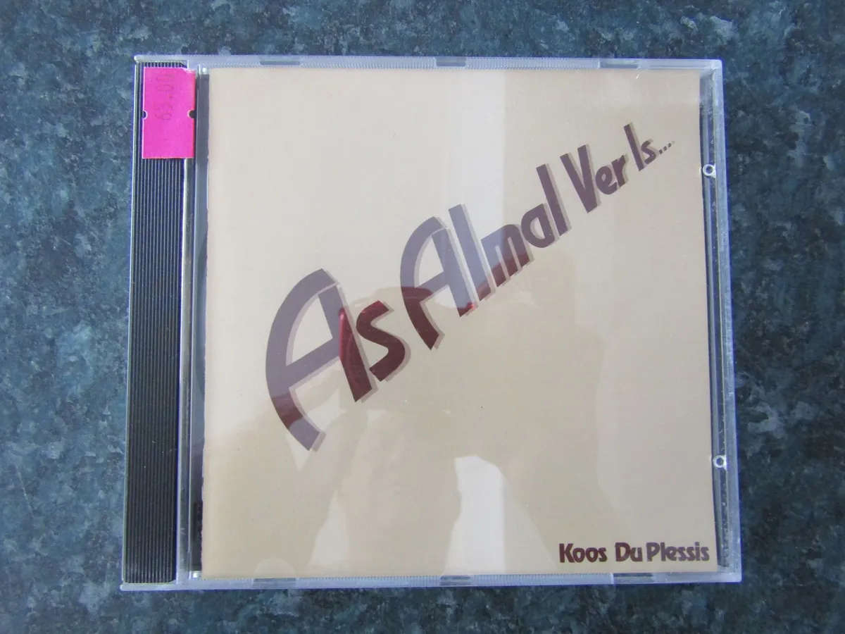 Koos Du Plessis  As Almal Ver Is (CD)