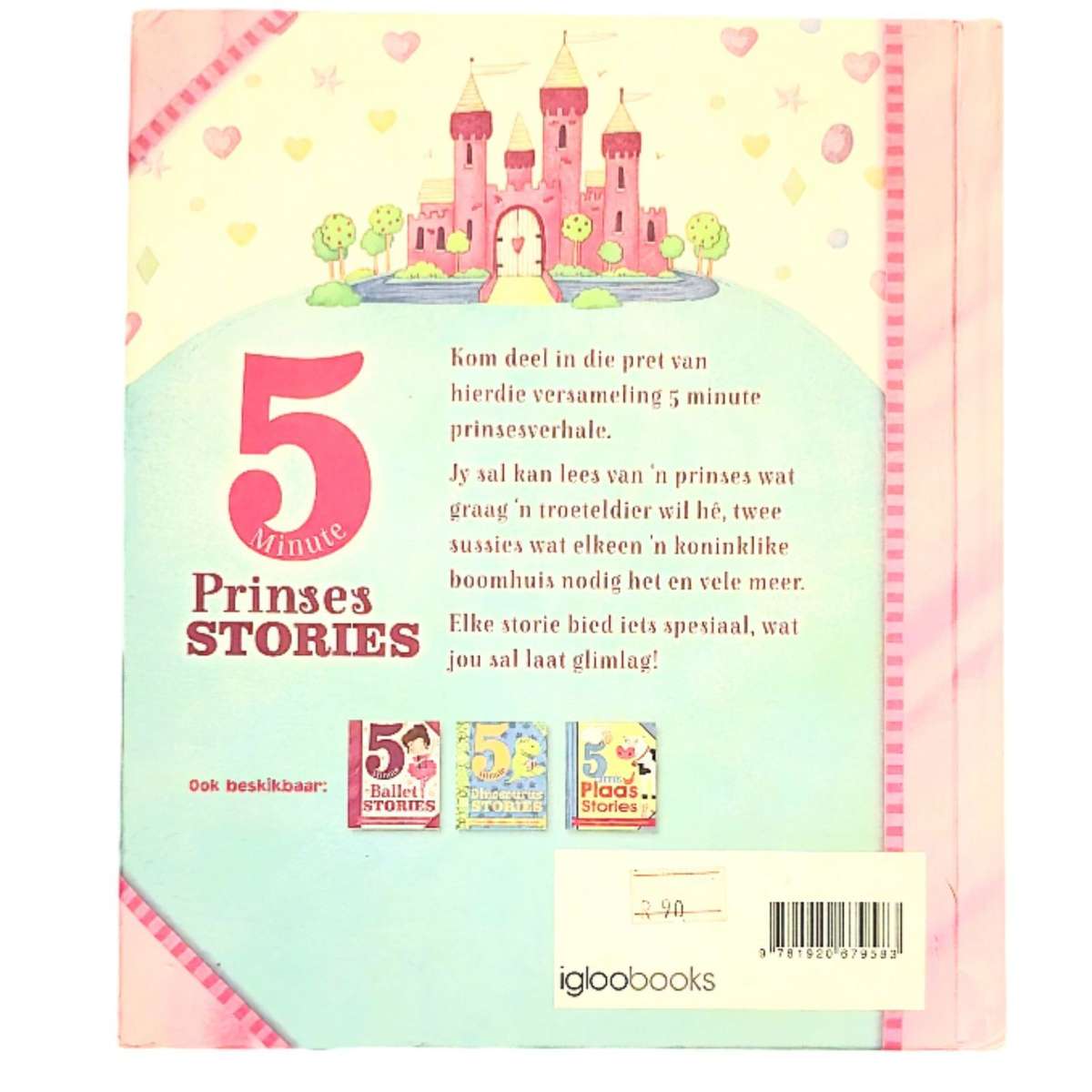 5 Minute Prinses Stories - Igloobooks