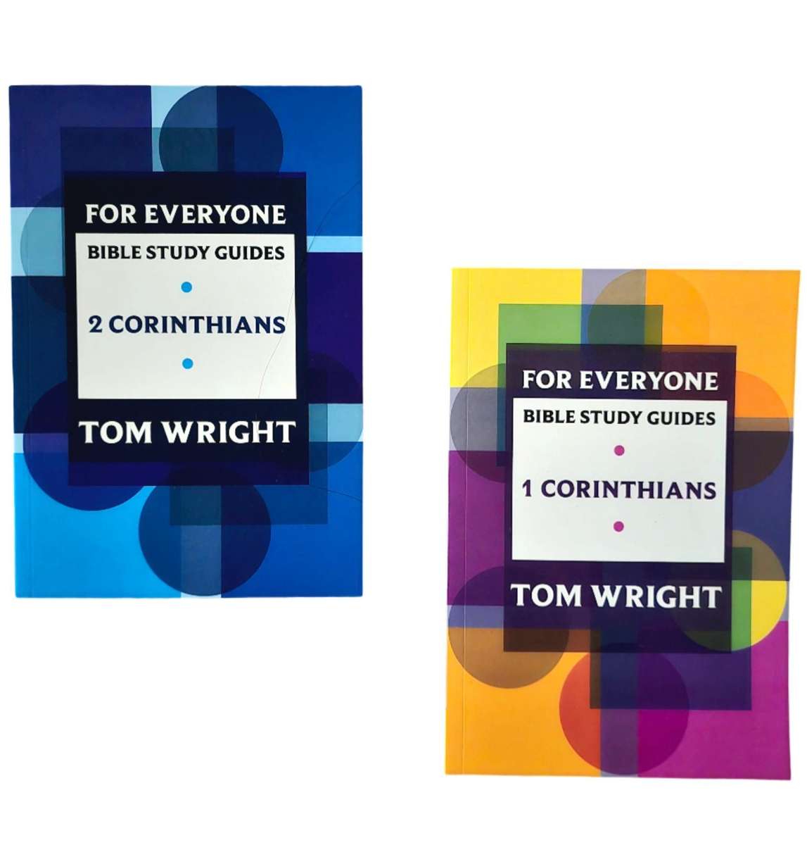 For Everyone Bible Study Guides 2-pack bundle 1 and 2 Corinthians - Tom Wright