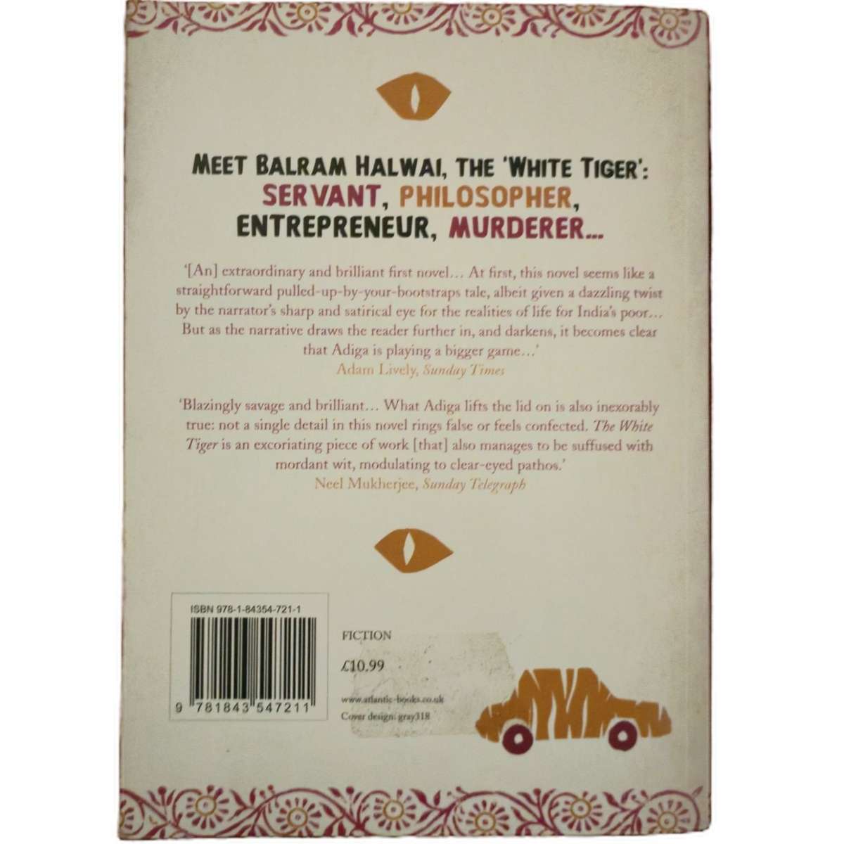 The White Tiger (Copy 2) - Aravind Adiga