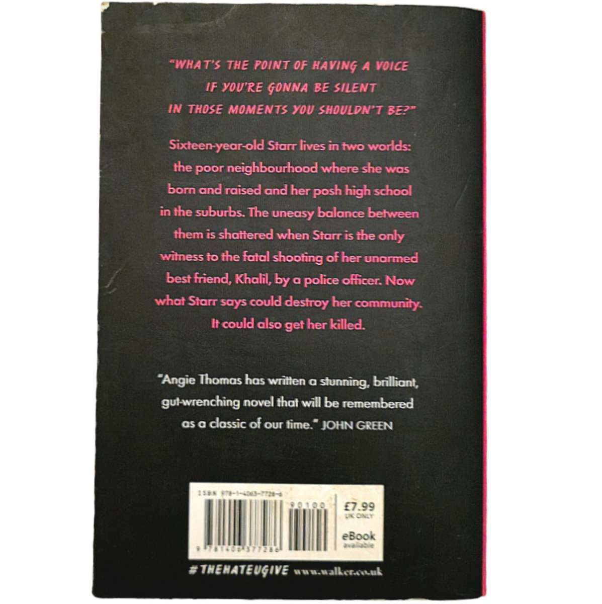 The Hate U Give - Angie Thomas