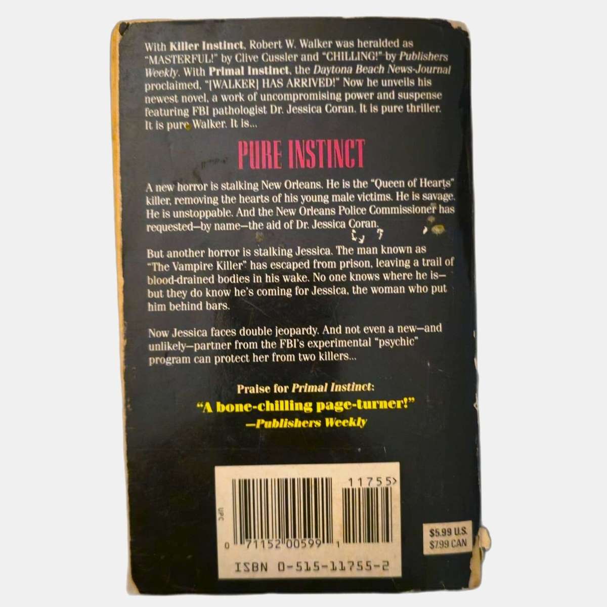 Pure Instinct - Robert W. Walker
