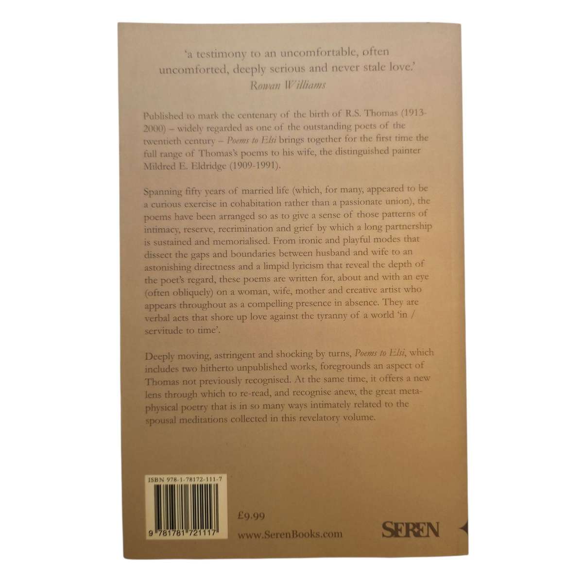 Poems to Elsi - R.S. Thomas
