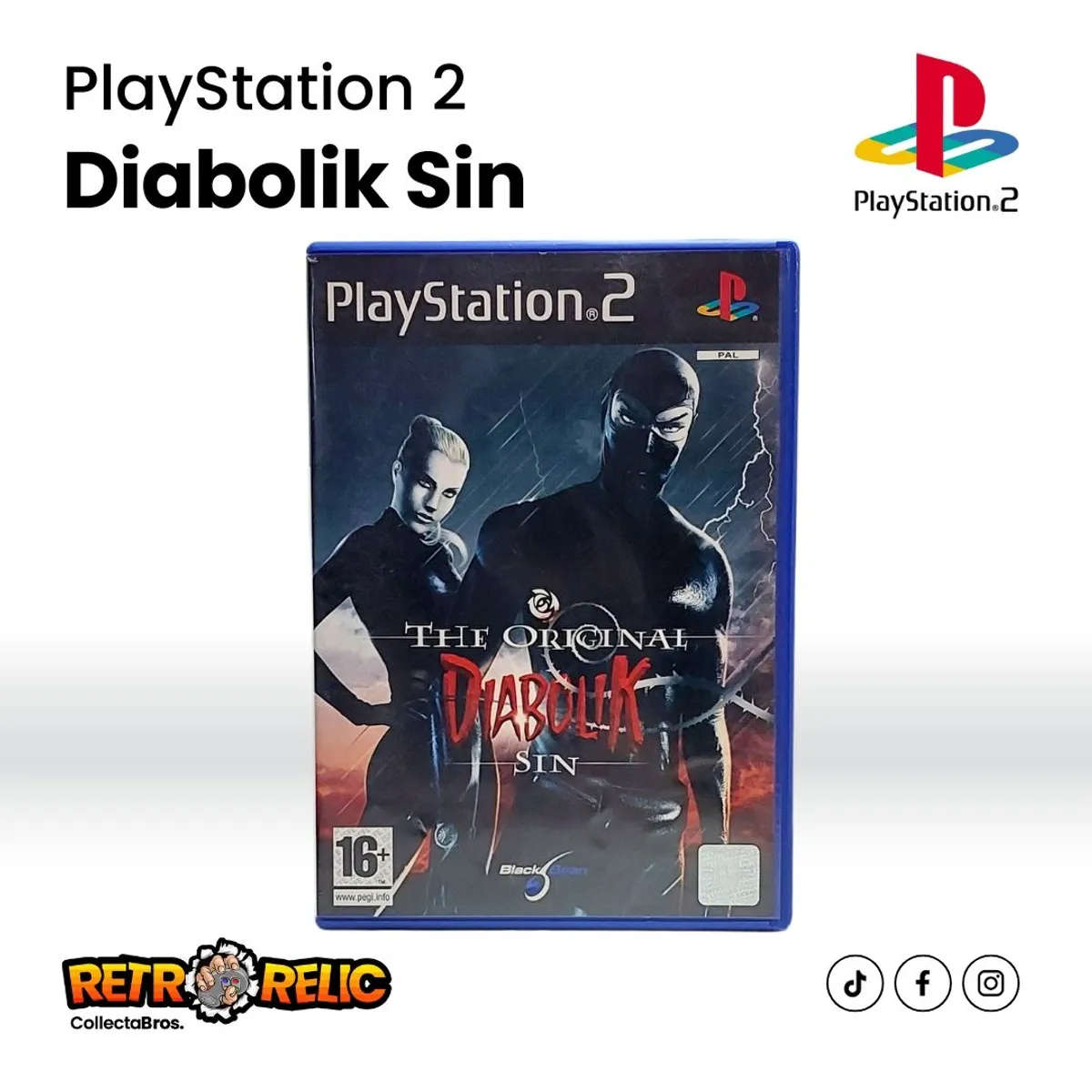 Diabolik: The original Sin (PS2) videogame - Pre-Owned