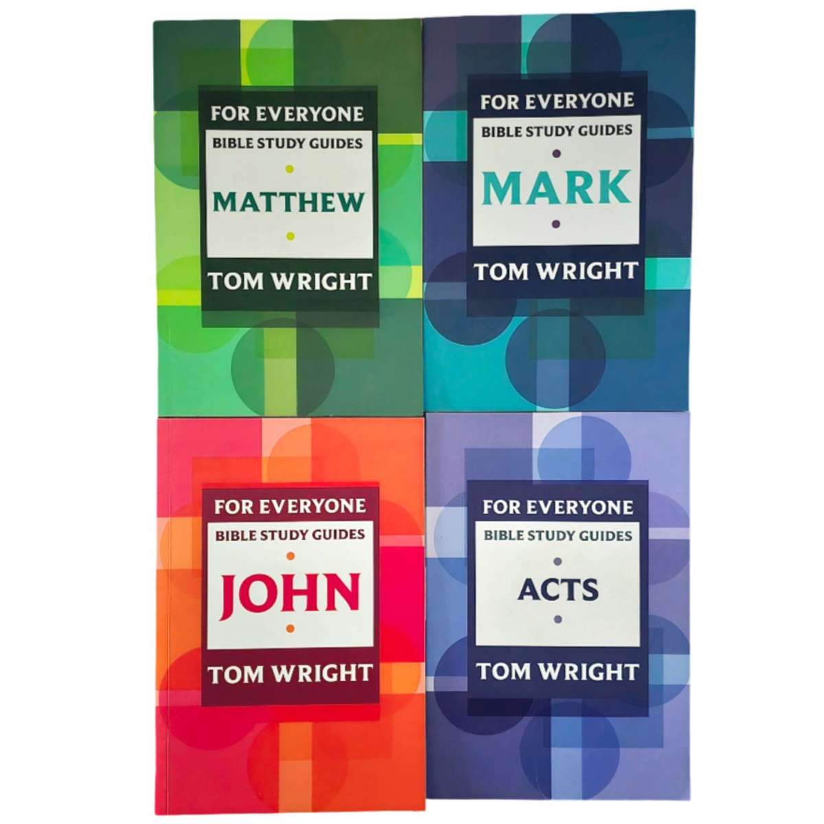 For Everyone Bible Study Guides 4-pack bundle - Tom Wright