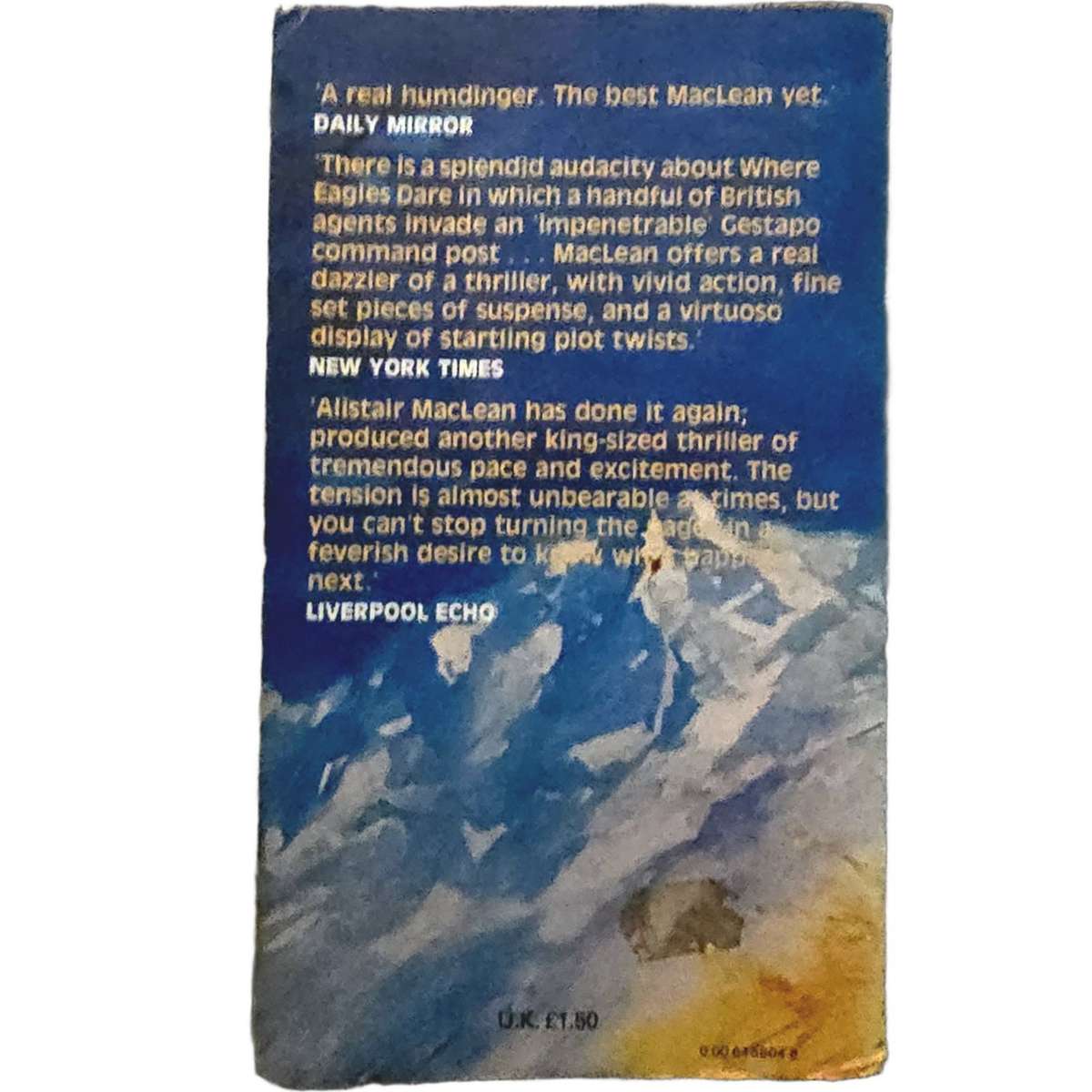 Where Eagles Dare - Alistair Maclean