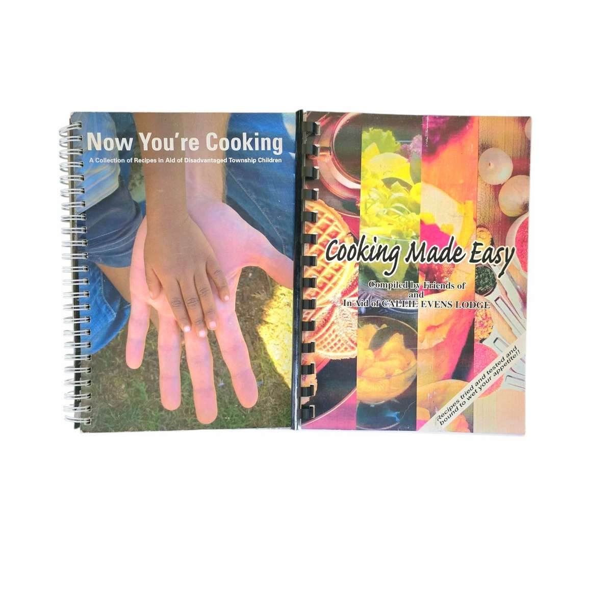 2 x charity cookbooks