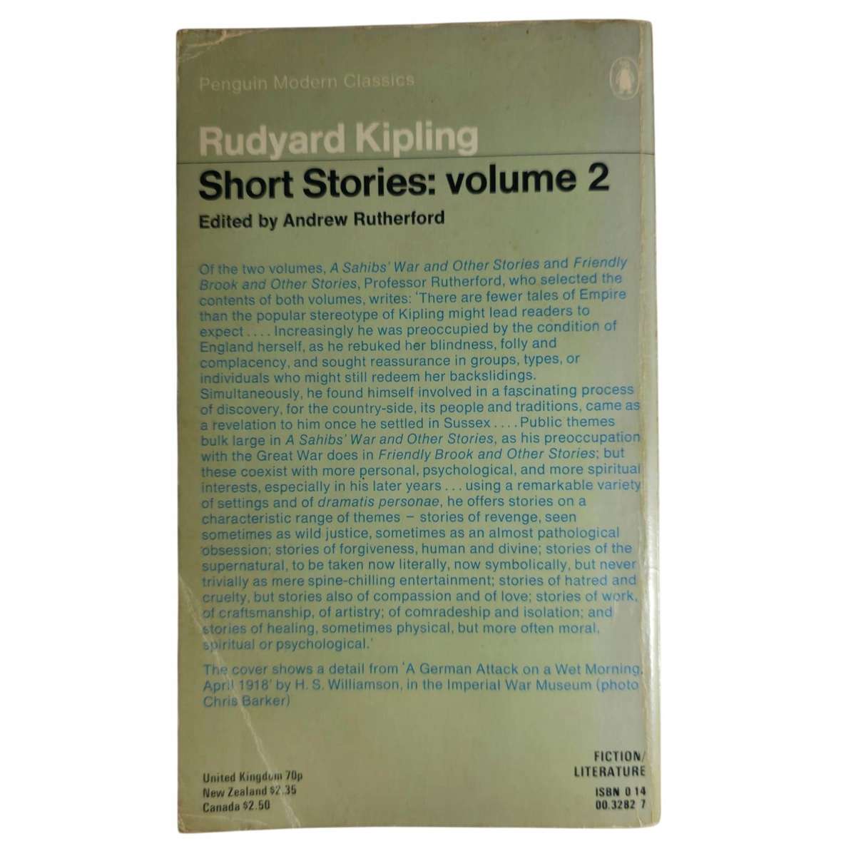 Short Stories: Volume 2 Friendly Brook and other Stories - Rudyard Kipling