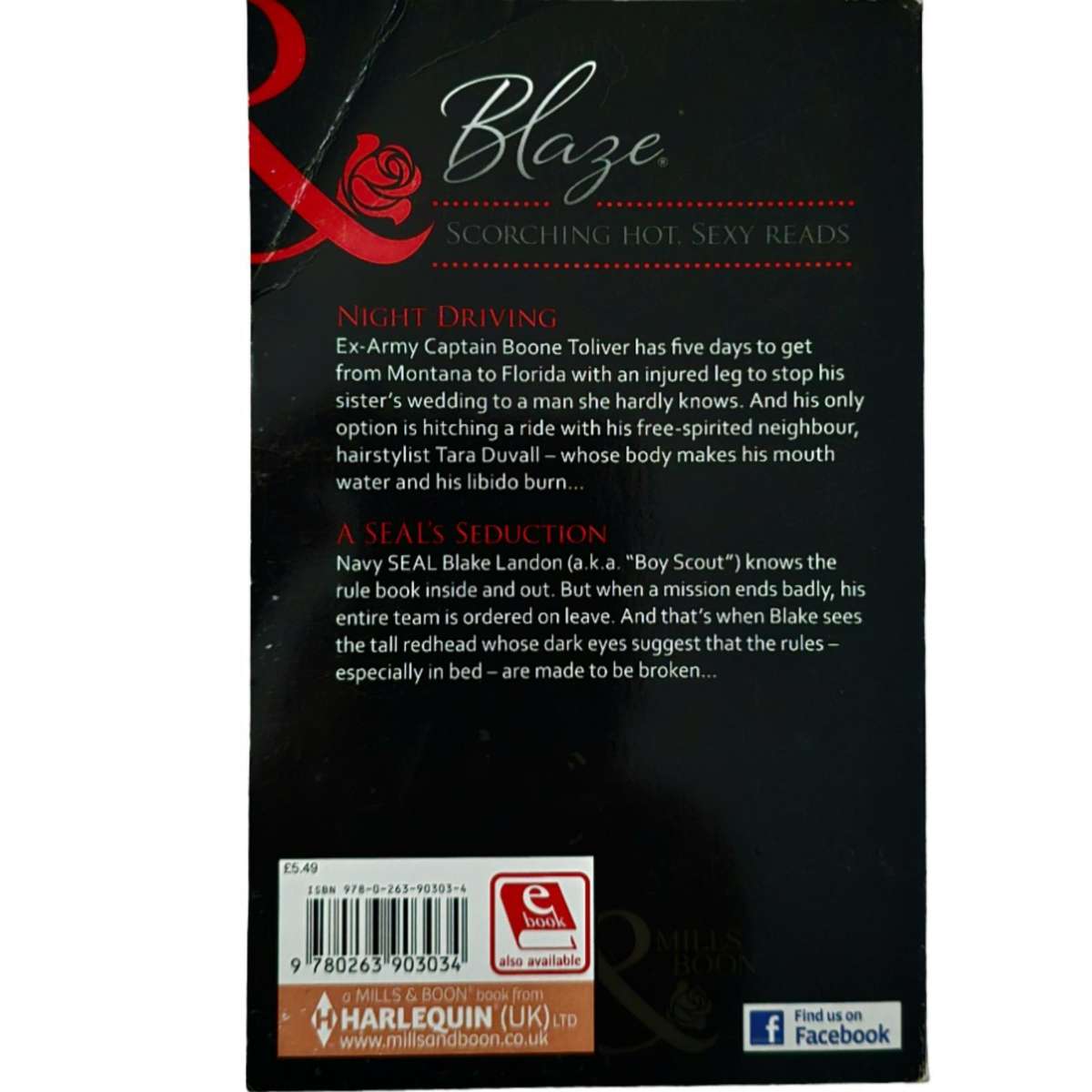 Mills & Boon Blaze 2 books in 1