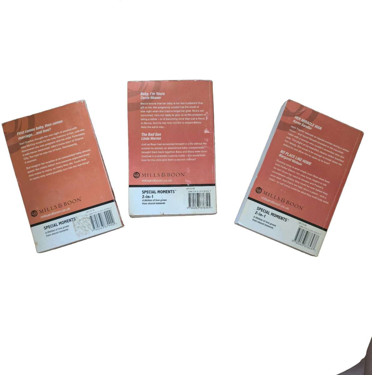 Mills & Boon Special Moments 3-pack