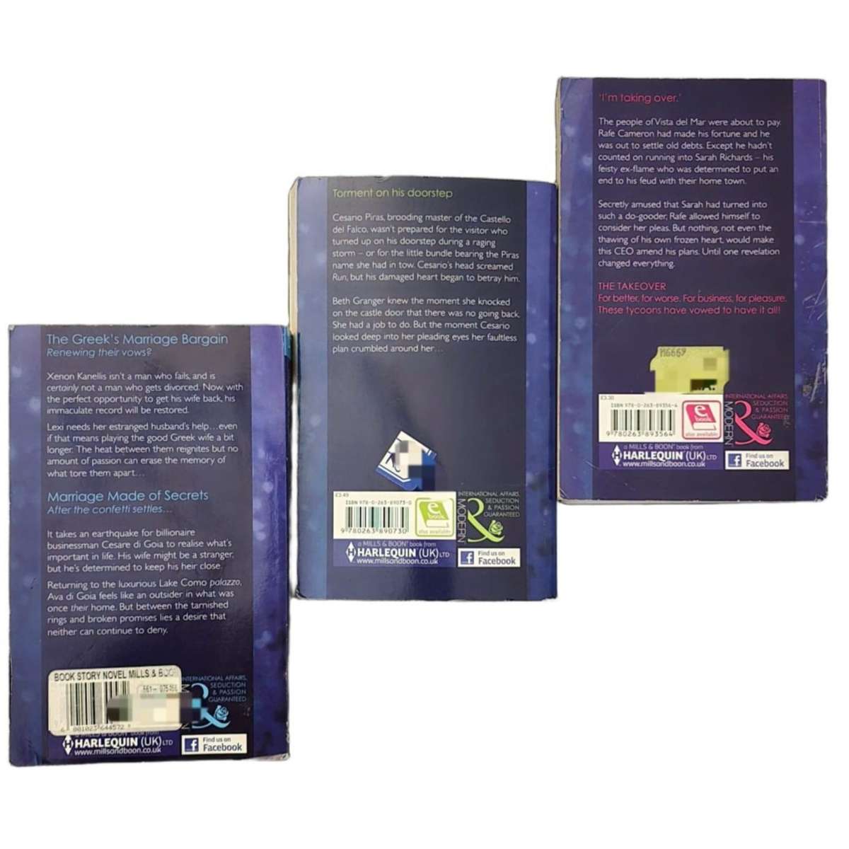 Mills & Boon Modern 3-pack