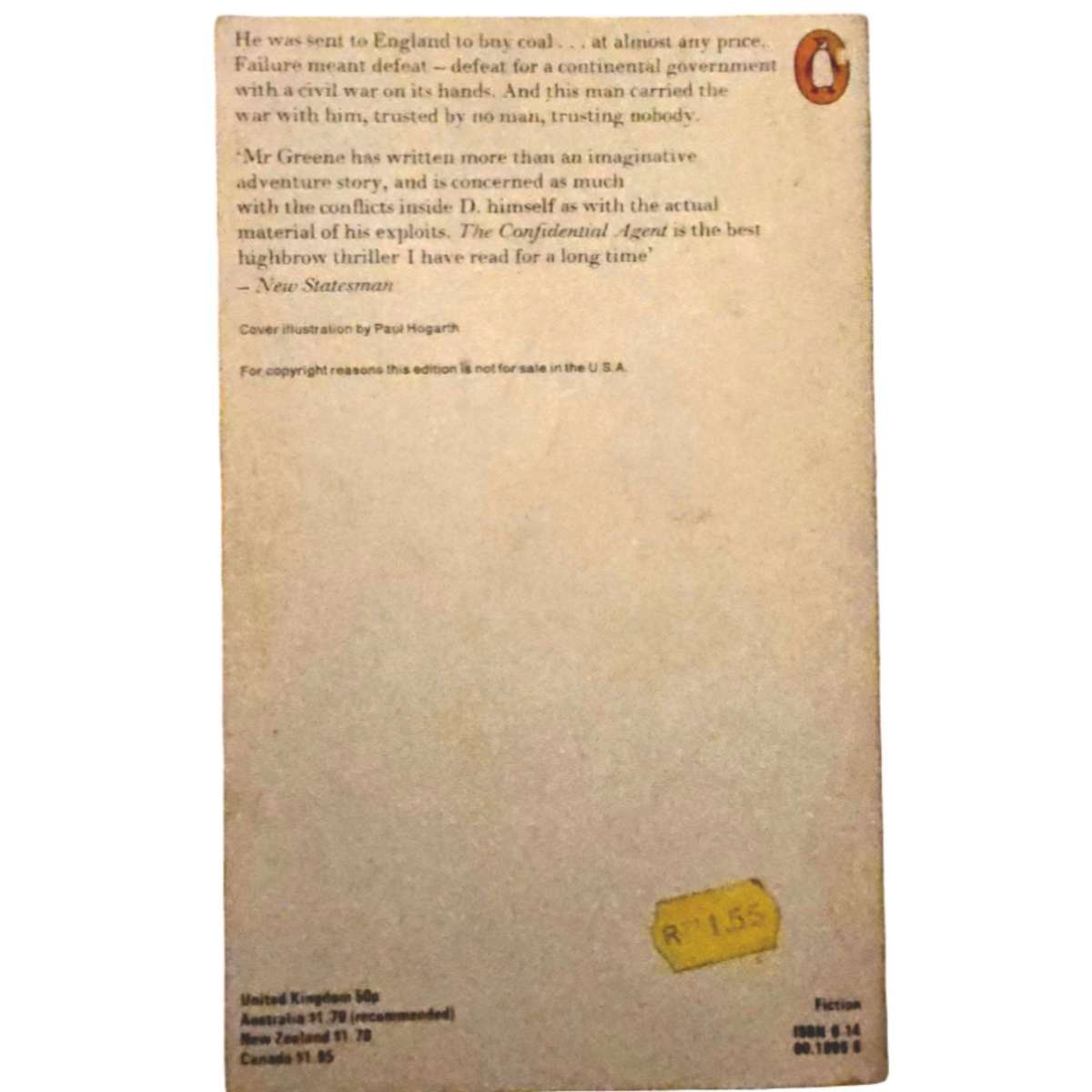 The Confidential Agent - Graham Greene