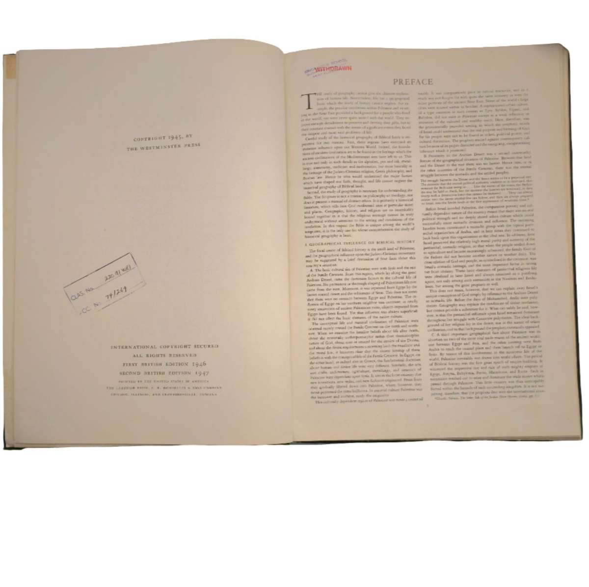 The Westminster Historical Atlas to the Bible