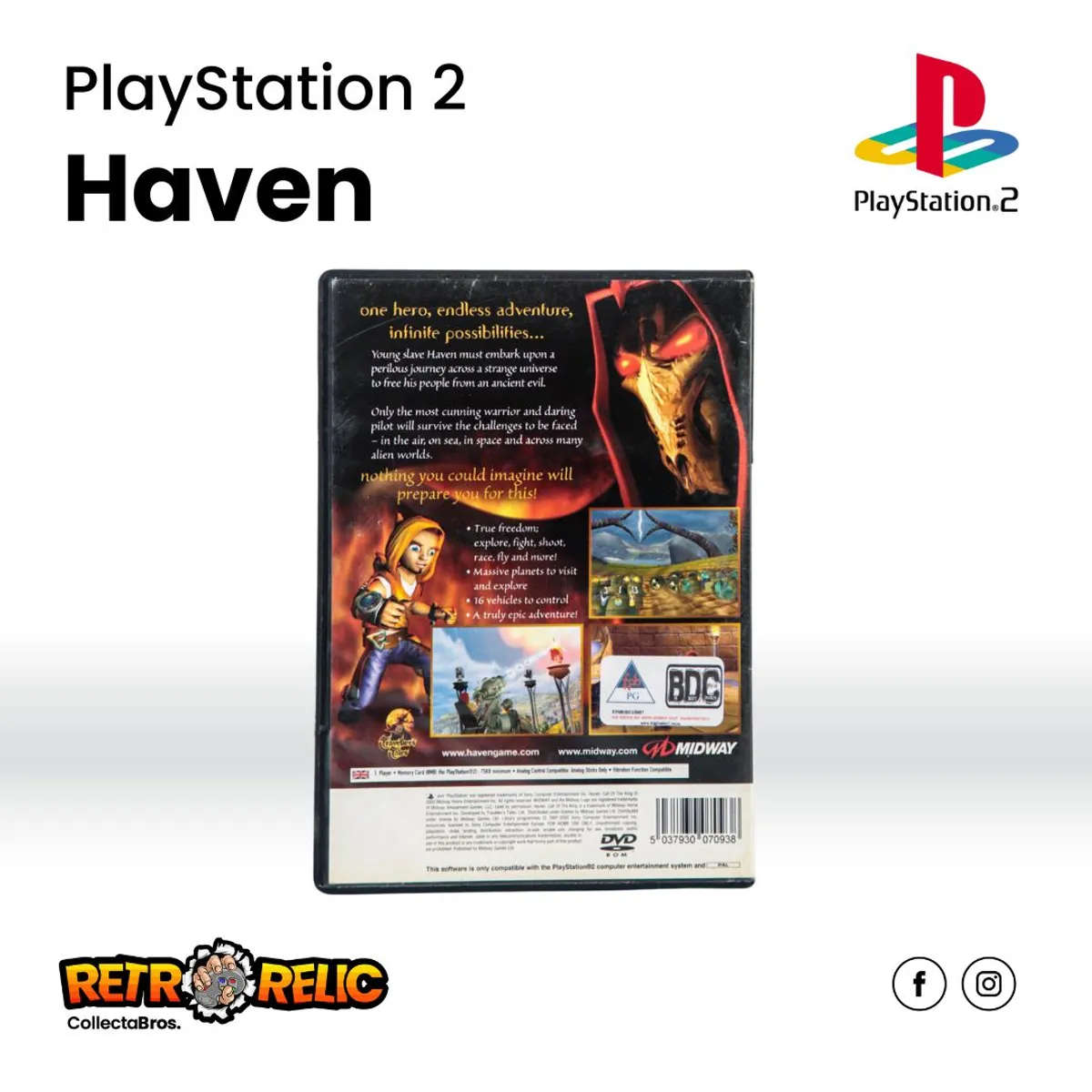 Haven: Call Of The King (PS2) videogame - Pre-Owned