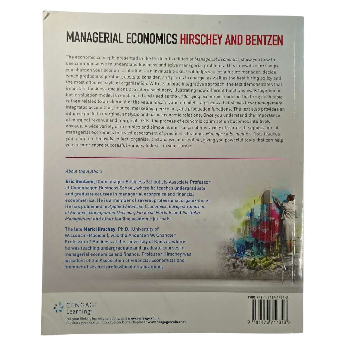 Managerial Economics: Thirteenth Edition - Hirschey & Bentzen