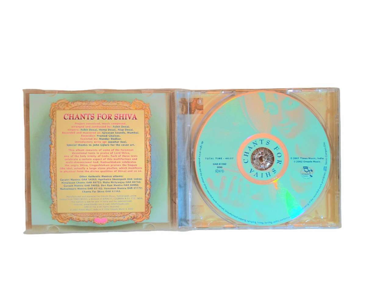 Chants for Shiva CD